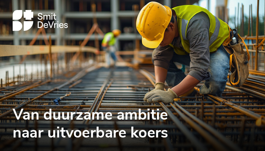 SmitDeVries helpt twee bouwbedrijven duurzame ambitie om te zetten in koers