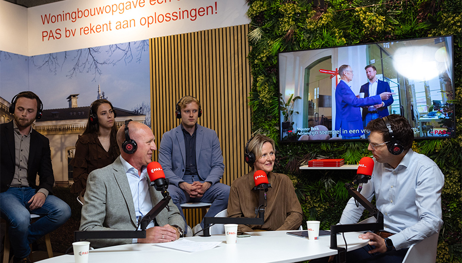 PAS bv spreekt in podcast met experts over innovatieve oplossingen voor de woningmarkt