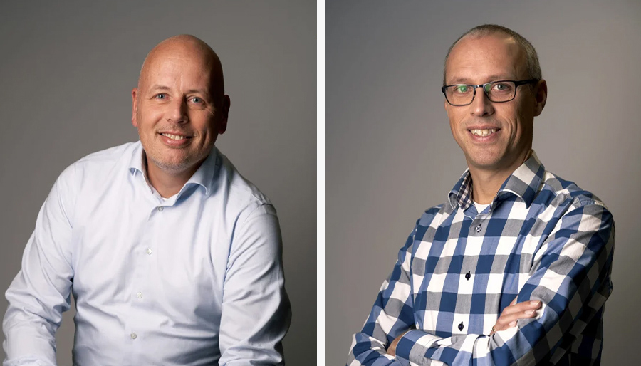 Chris Kegler en Jasper Dekkers Chris Kegler en Jasper Dekkers