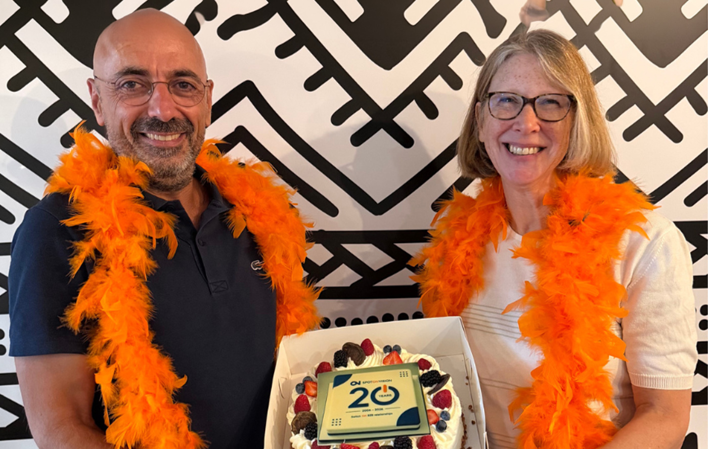 SPOTONVISION viert twintigjarig jubileum als B2B-marketingbureau