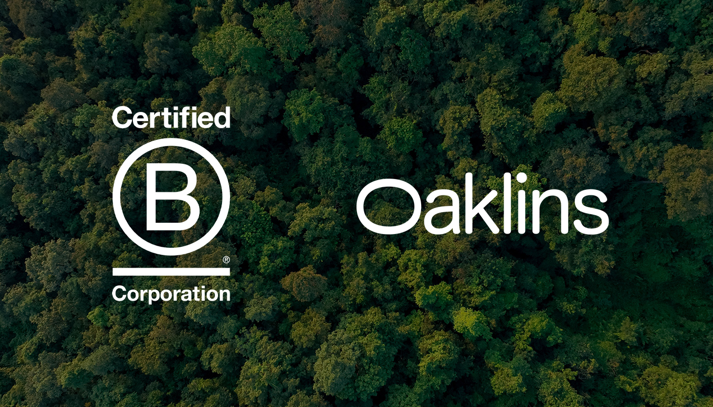 Oaklins behaalt als eerste Nederlandse corporate finance-adviseur de B Corp-certificering