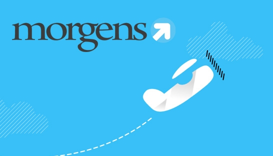 Peter Keur en Bram van der Sluijs aan de slag bij Morgens