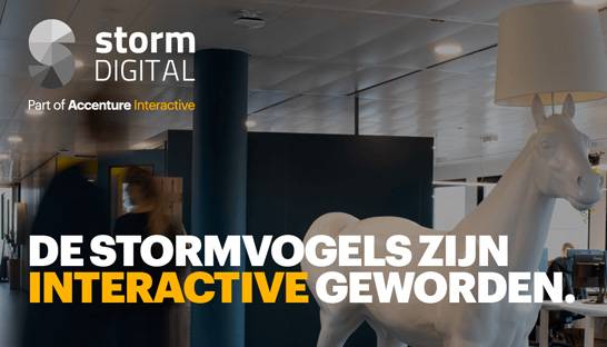 Accenture Interactive buys Dutch marketing agency Storm Digital