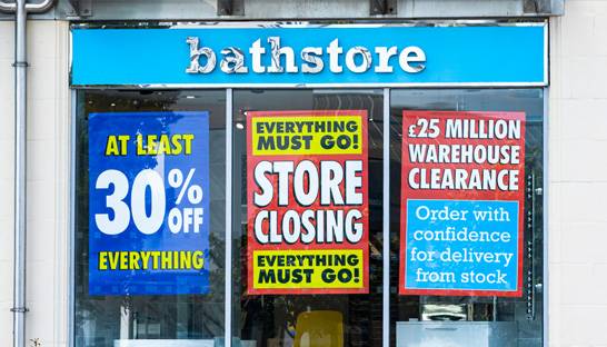 Homebase purchases Bathstore out of administration