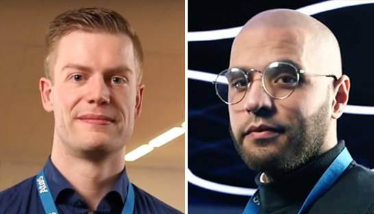 Twee young professionals over werken bij Atos