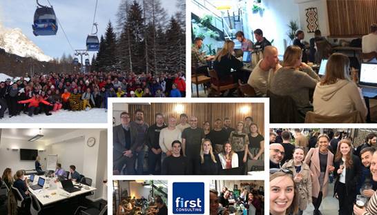 How First Consulting maintains a close-knit culture without an office