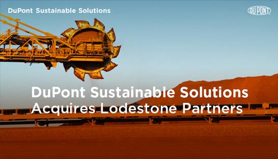 DuPont Sustainable Solutions koopt mijnbouwconsultancy 