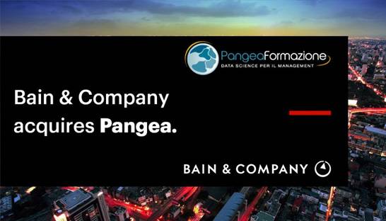 Bain & Company koopt Italiaanse data science boutique Pangea