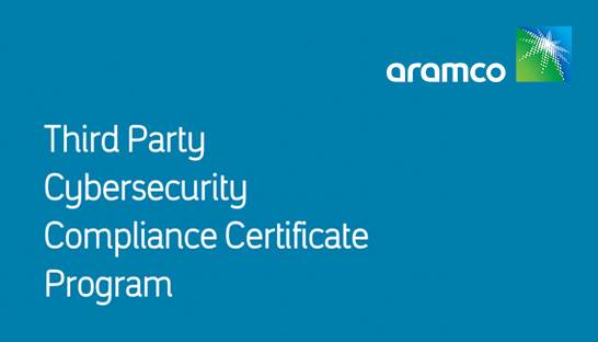 Certification firms for Aramco’s third party cybersecurity standard