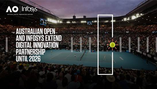 Australian Open extends digital innovation partnership with Infosys