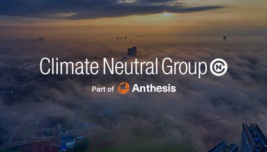 Climate Neutral Group voegt zich bij internationale speler Anthesis