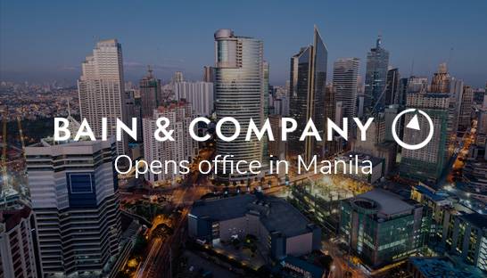 Manila office extends Bain's Southeast Asian footprint to five