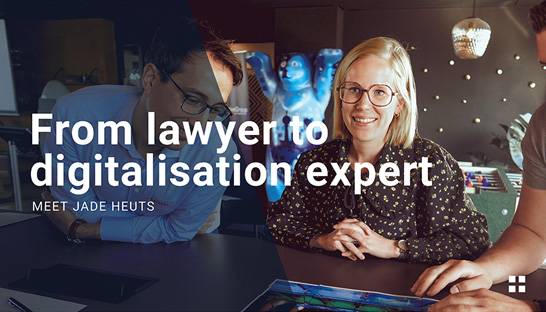 Jade Heuts: A lawyer turned digital transformation consultant