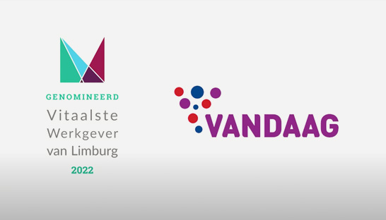 Vandaag uitgeroepen tot ‘Vitaalste mkb-werkgever van Limburg’