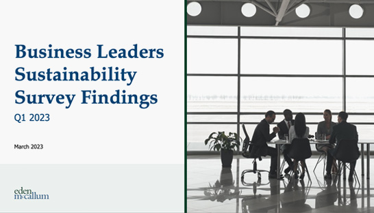 How business executives view sustainability (in 7 charts)