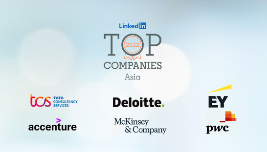 The top consulting employers in India, Japan and the Philippines