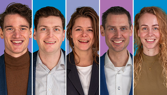 KplusV breidt team uit met vijf nieuwe professionals