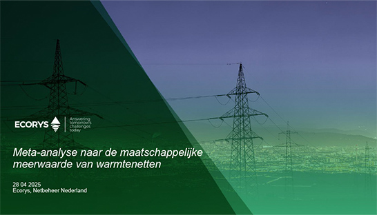 Uitsluiten warmtenetten kost Nederland jaarlijks €1,2 miljard