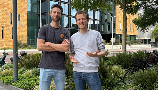 Van student techniek tot energieconsultant: Roel Engels en Tijmen van Diepen over werken bij nlmtd