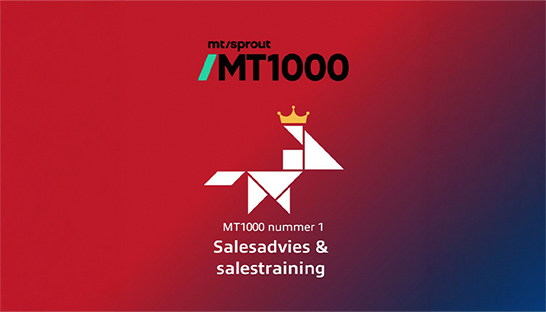 RedFoxBlue verkozen tot beste dienstverlener voor salesadvies en -training