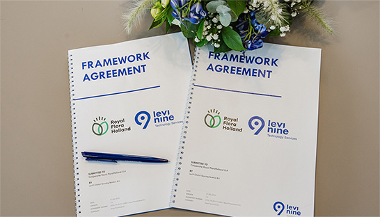 Royal FloraHolland sluit IT-samenwerking met Levi9 Technology Services