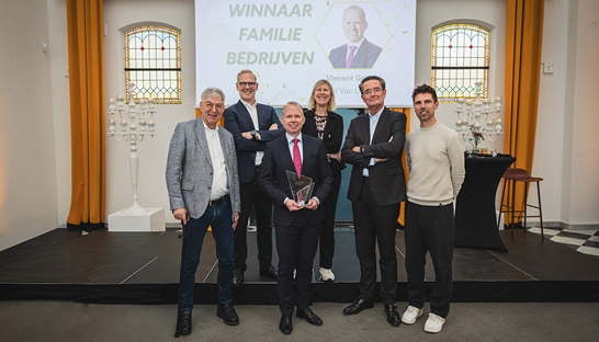 Vincent Geerts verkozen tot beste CFO binnen het familiebedrijf