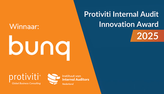 Internal Audit Innovation Award 2025 in de wacht gesleept door bunq