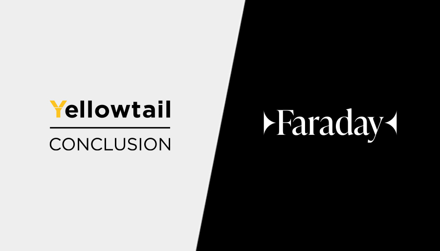 Yellowtail Conclusion neemt digital agency Faraday over