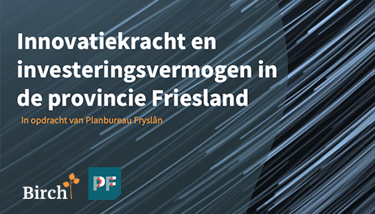 Friesland even innovatief als rest Nederland, maar financiering blijft achter