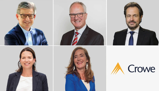 Crowe Foederer stelt vijfkoppige Raad van Commissarissen aan