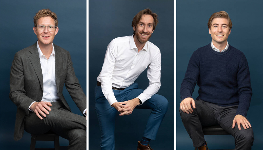 Michiel Degen, Joost Lamers en Hidde Hageman gestart bij Stevin