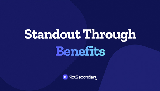 Not Secondary introduceert nieuwe huisstijl en vernieuwt website