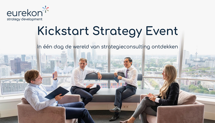 Maak kennis met strategieconsulting en ontmoet Eurékon tijdens Kickstart Strategy