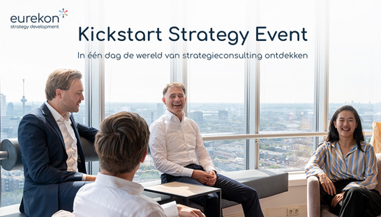 Maak kennis met strategieconsulting en ontmoet Eurékon tijdens Kickstart Strategy