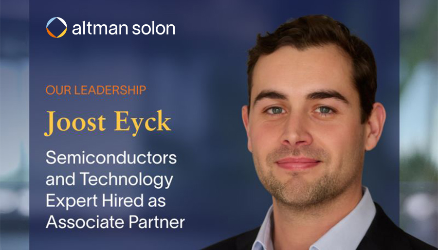 Altman Solon benoemt Joost Eyck tot Associate Partner