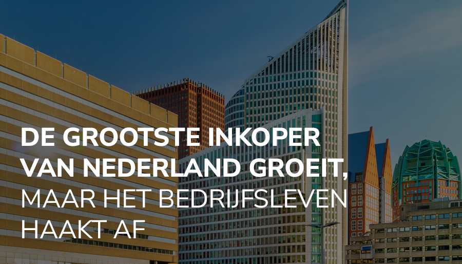De grootste inkoper van Nederland groeit, maar het bedrijfsleven haakt af