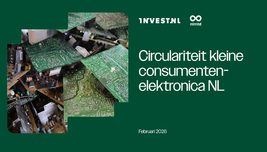 Van lineair naar circulair: nlmtd brengt de materiaalstromen van kleine elektronica in kaart