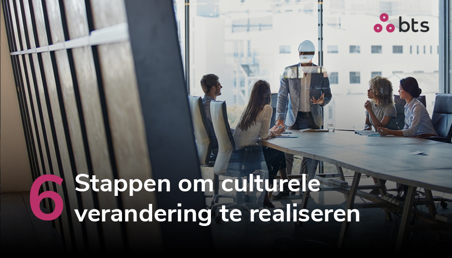 Zes stappen voor leiders om betekenisvolle culturele verandering te realiseren