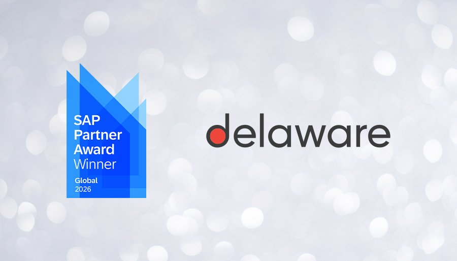 Delaware wint Global SAP Partner Award voor innovatieve oplossingen