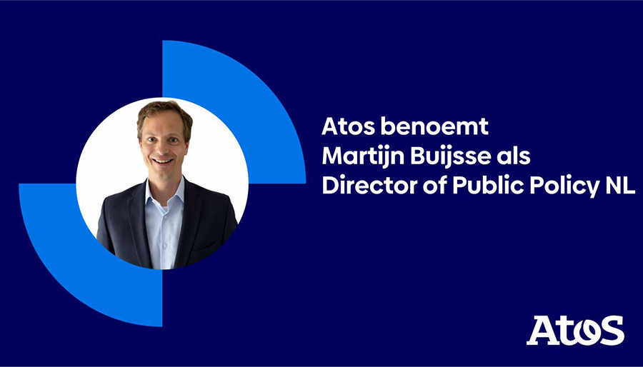 Image for the article: Atos verwelkomt ex-Tweede Kamerlid Martijn Buijsse als Director of Public Policy