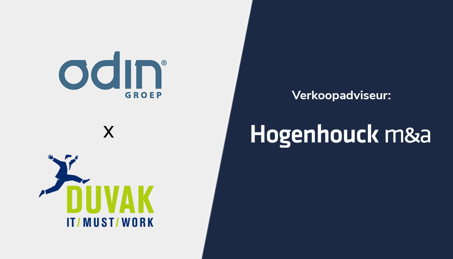 Hogenhouck m&a begeleidt DUVAK bij deal met Odin Groep