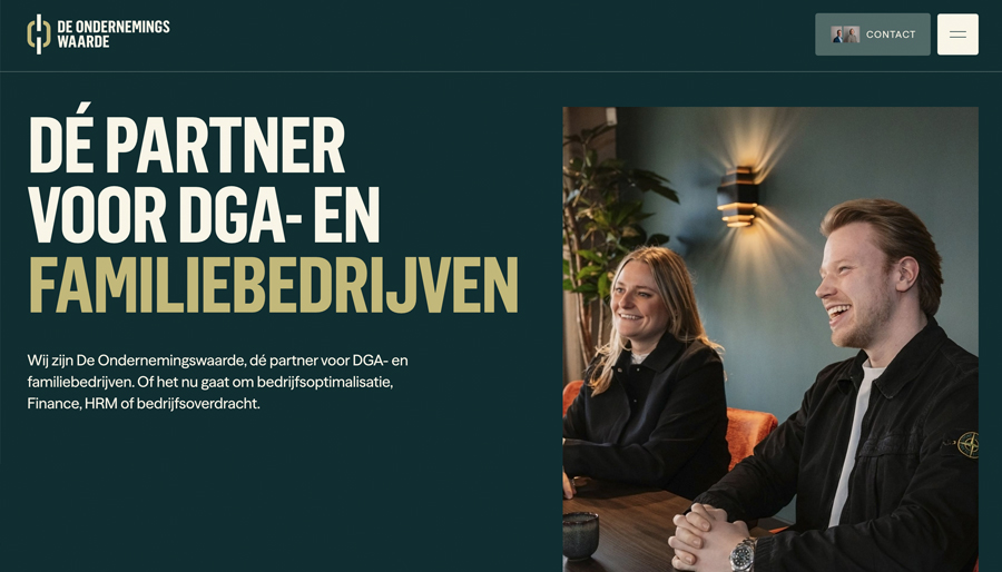 De Ondernemingswaarde vernieuwt website en lanceert platform Werken bij Familiebedrijven