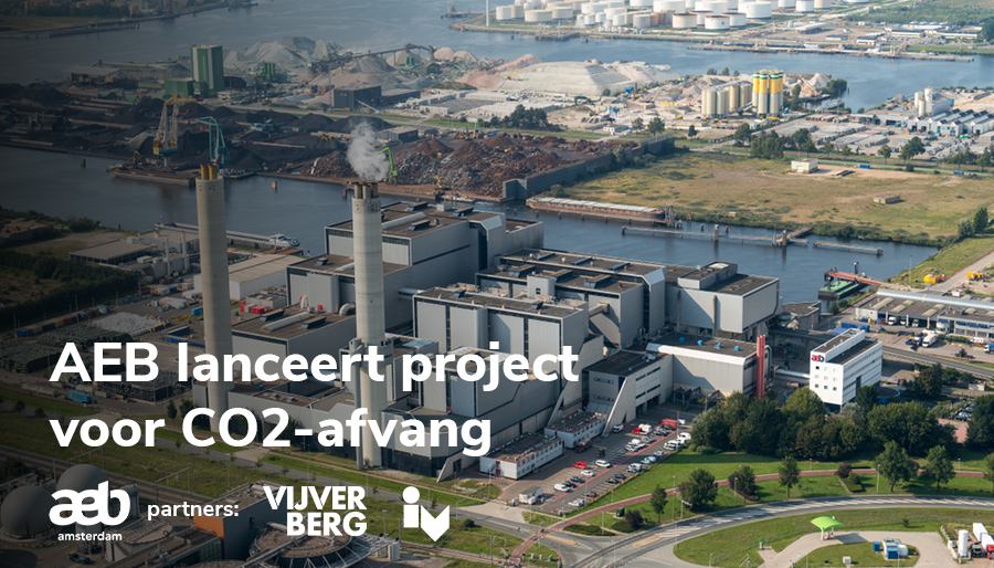 AEB kiest Vijverberg en Iv als partner voor grootschalig CO₂-afvangproject