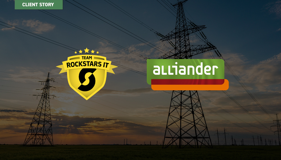 Alliander versterkt netinzicht met ondersteuning van Team Rockstars IT