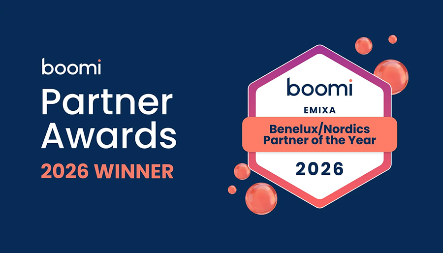Boomi kiest Emixa als Partner of the Year voor Benelux en Nordics