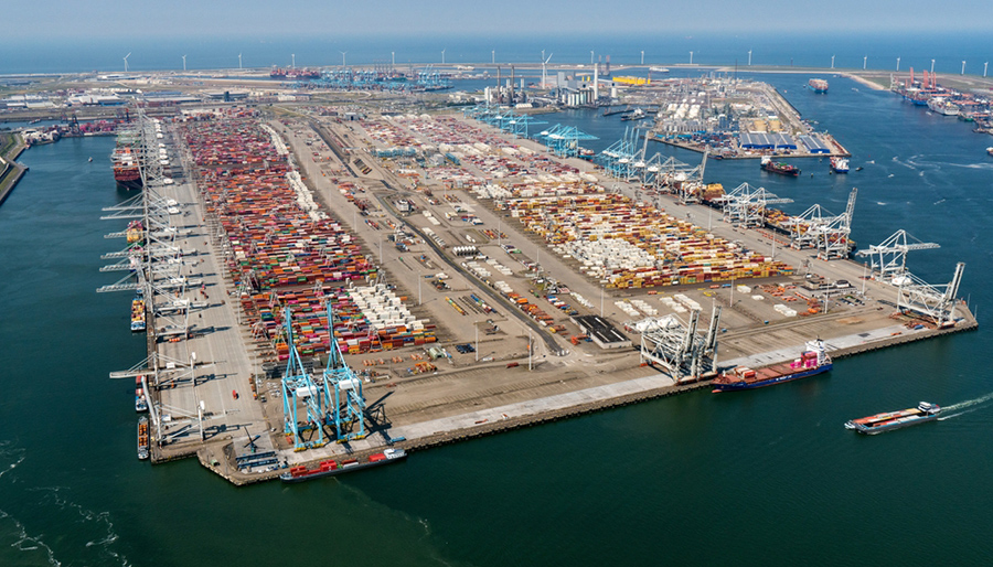 Bereikbaarheid Rotterdamse haven onder zware druk