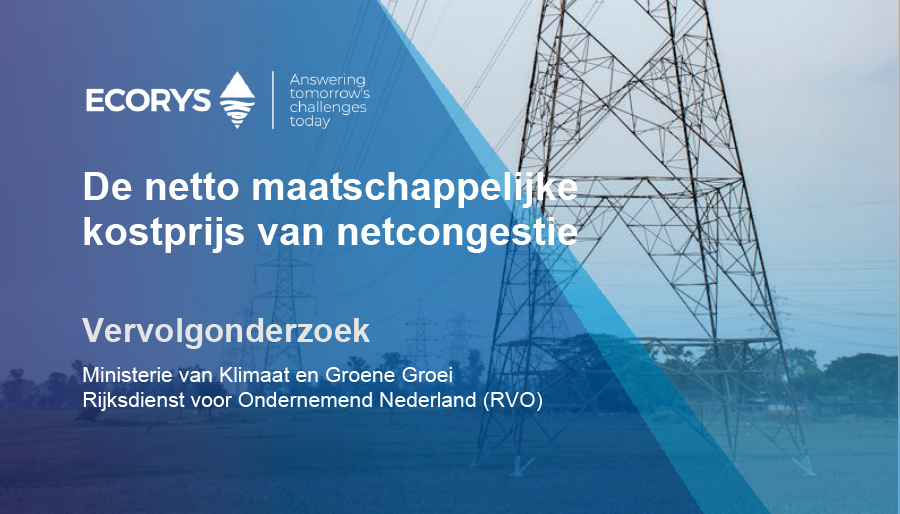 Onderzoek aan Tweede Kamer: Mitigerende maatregelen drukken schade netcongestie met 29%