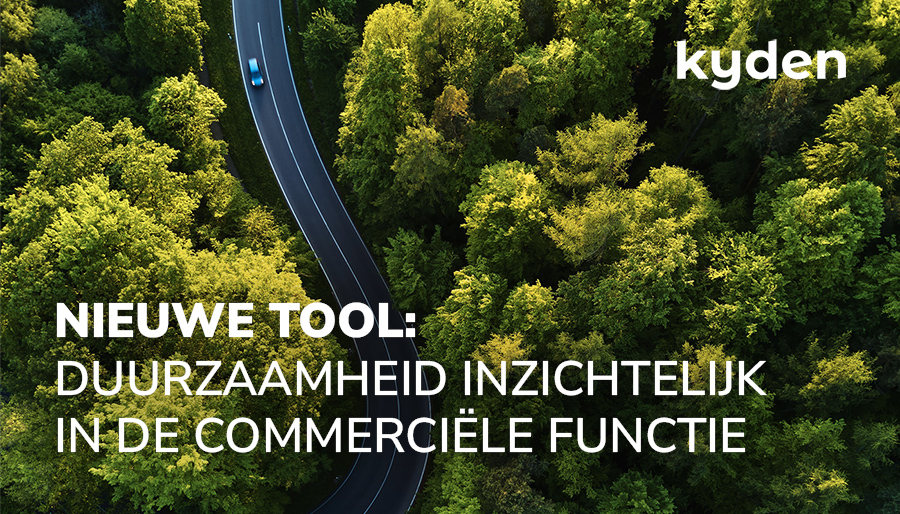 Kyden geeft met nieuwe tool inzicht in duurzaamheid binnen de commerciële functie
