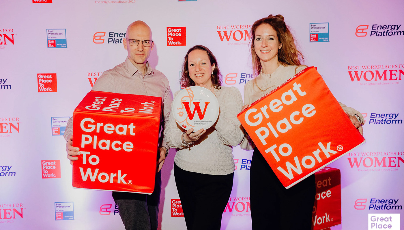 HR-dienstverlener Compagnon wederom in Best Workplaces for Women
