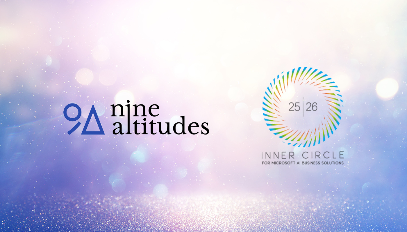 Microsoft benoemt 9altitudes tot Inner Circle Partner voor Business Applications